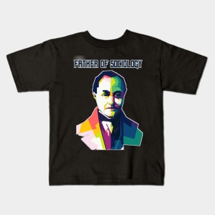 Auguste Comte WPAP Kids T-Shirt